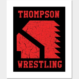 Thompson High School Wrestling Posters and Art